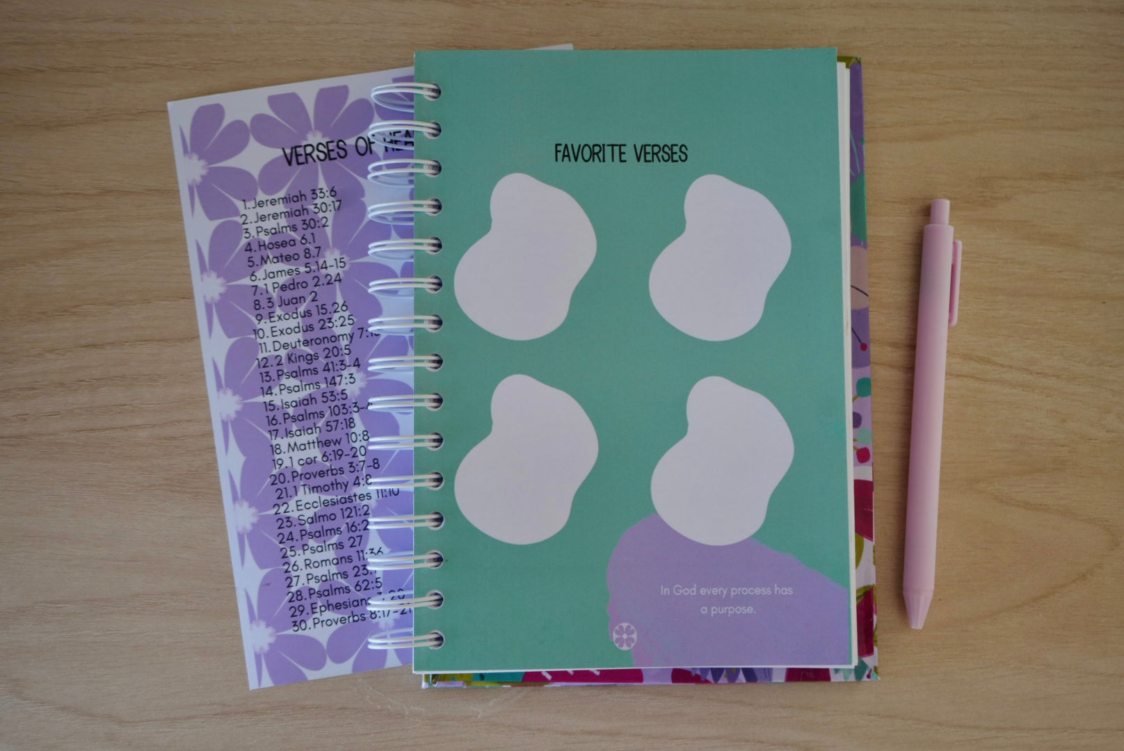 His perfect Plan -  Spanish Notebook